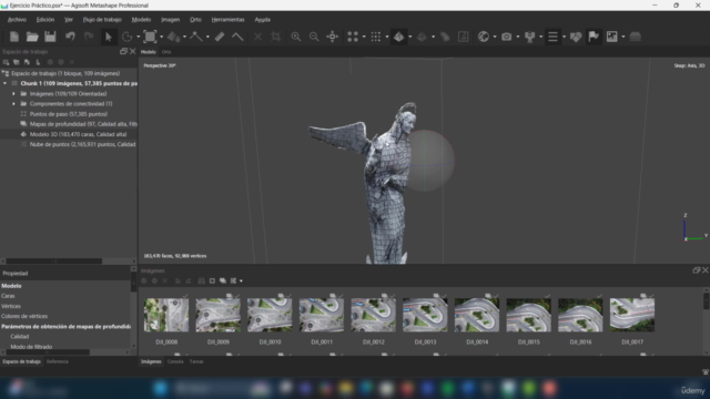 Modelado 3D con Agisoft Metashape – Screenshot 1