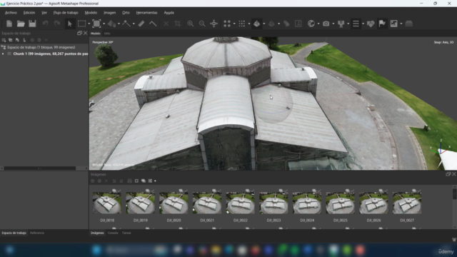 Modelado 3D con Agisoft Metashape – Screenshot 3