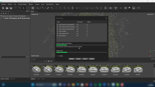 Modelado 3D con Agisoft Metashape – Screenshot 4