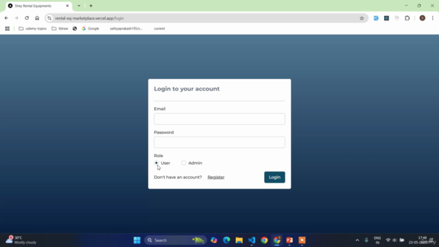 Next.js 15 & Supabase - Rental Equipment Marketplace App – Screenshot 1