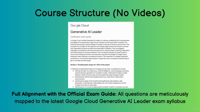 [NEW] Google Cloud Generative AI Leader - 4 Full Mock Exams – Screenshot 4
