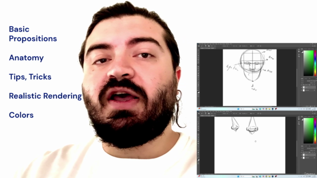 Digital Portrait Drawing for Beginners and Advanced Students – Screenshot 3