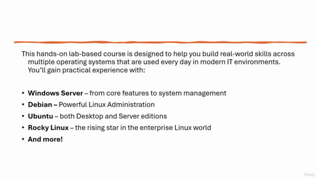 System Administrator Operating System Course - Hands on Labs – Screenshot 3