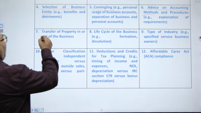 US Business Taxation: Advising Business Taxpayer – Screenshot 3