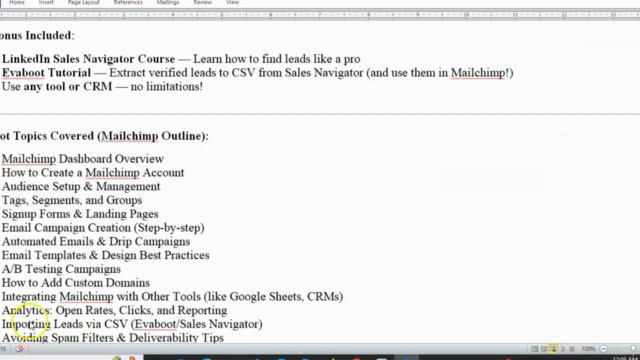 Master Mailchimp Email Marketing Automation – Screenshot 2