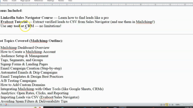 Master Mailchimp Email Marketing Automation – Screenshot 3