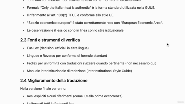 AI per Traduttori – Screenshot 3