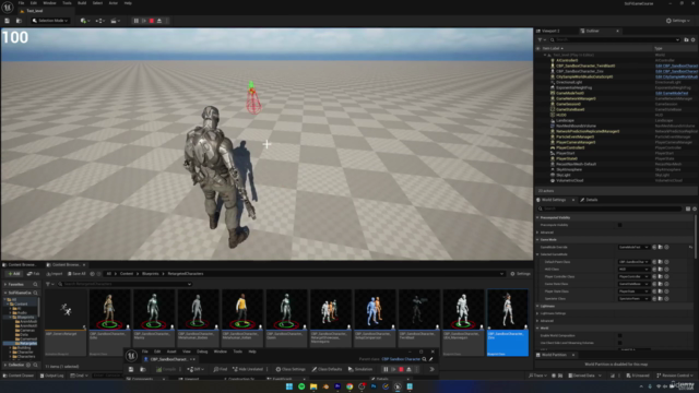 Create a Sci-Fi Action Third Person Game in Unreal Engine 5 – Screenshot 4