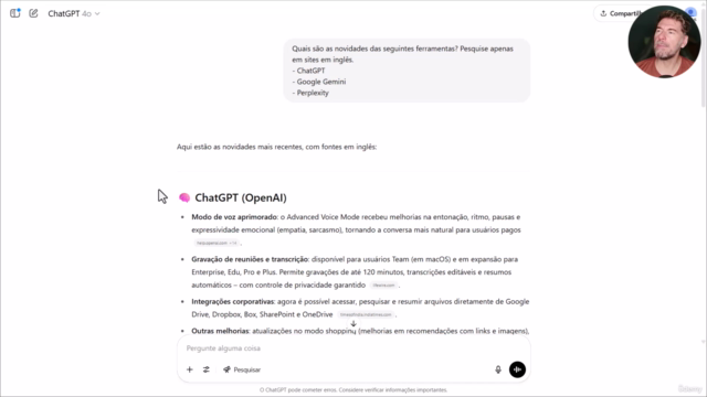 Perplexity - Busca e Criação de Conteúdo Turbinada por IA – Screenshot 1