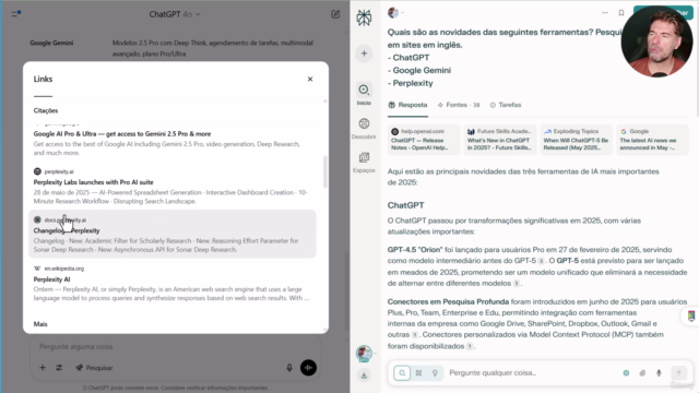 Perplexity - Busca e Criação de Conteúdo Turbinada por IA – Screenshot 2