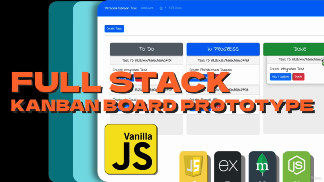 No Frameworks: Build a Full Stack Kanban with JS + Azure – Screenshot 2