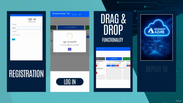 No Frameworks: Build a Full Stack Kanban with JS + Azure – Screenshot 3