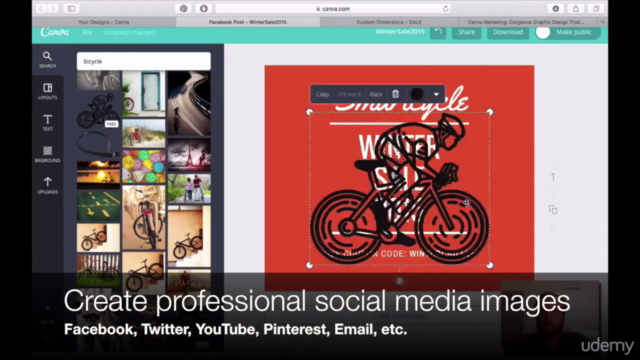 Graphic Design: Double Your Sales With Canva – Screenshot 2