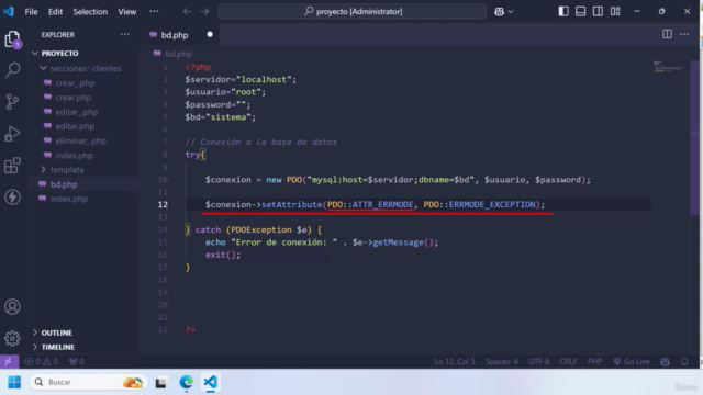 Cómo hacer un CRUD con php y MySQL + Bootstrap 5 PASO a PASO – Screenshot 2