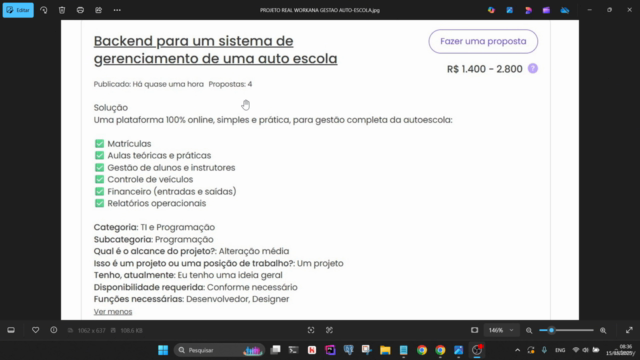 Sistema de Gestão para Auto-Escolas – Screenshot 1