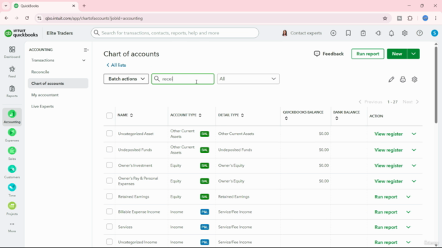 QuickBooks Online Basic to Advance Training 2025 – Screenshot 3