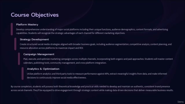 Mastering Social Media Marketing & Management – Screenshot 3