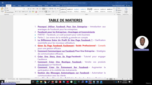 Digital Marketing : Cas de Facebook et Tiktok – Screenshot 1