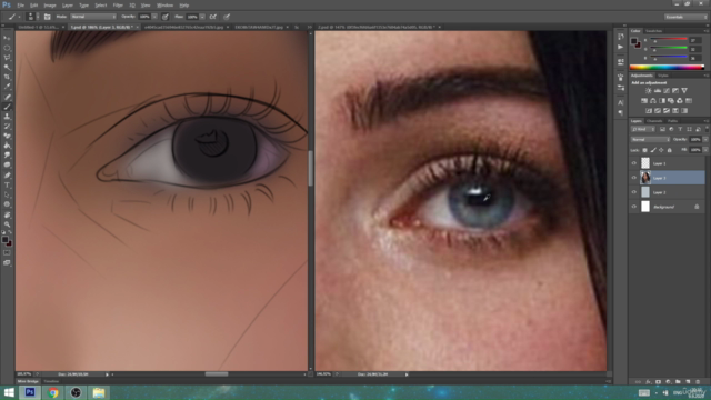 Digital Illustration: Realistic Female Portraits Masterclass – Screenshot 4