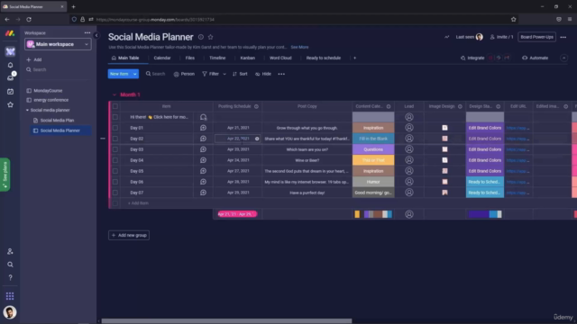 Title: Mastering Monday com: The Complete Beginner to Pro – Screenshot 1