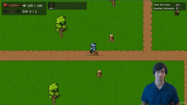 Master Godot 4: Craft a Survivors Roguelite with GDScript – Screenshot 1
