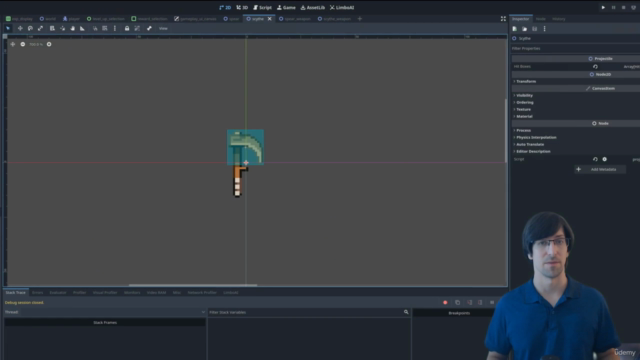 Master Godot 4: Craft a Survivors Roguelite with GDScript – Screenshot 4
