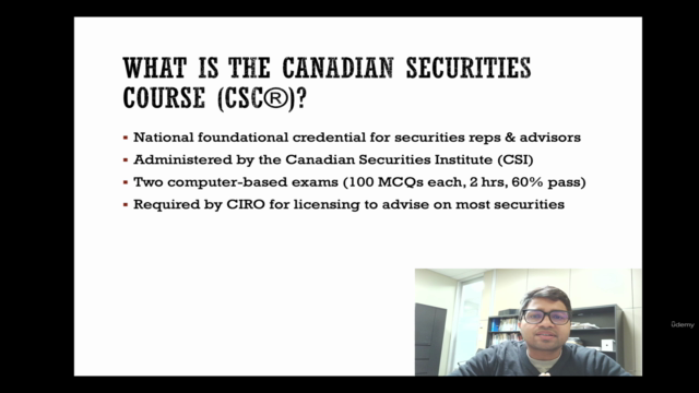 Canadian Securities Course (CSC) Level 2 Prep Free Preview – Screenshot 1