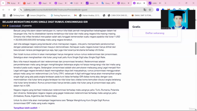BELAJAR MENGHITUNG KURS SINGLE DIGIT RUMUS JONSONNISASI IDR – Screenshot 2