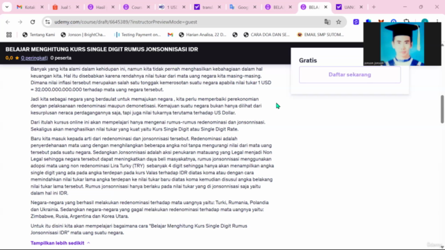 BELAJAR MENGHITUNG KURS SINGLE DIGIT RUMUS JONSONNISASI IDR – Screenshot 3