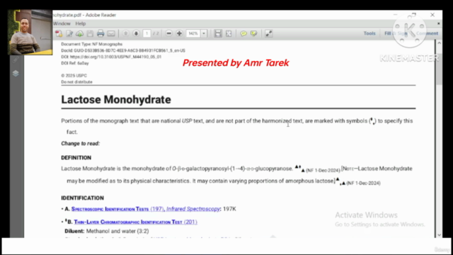 How to deal with pharmacopeial monograph – Screenshot 4