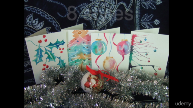 Paint your own Christmas Cards – Screenshot 1