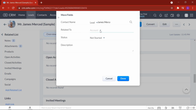 Title: Ultimate Zoho CRM Guide Boost Sales & Manage Clients – Screenshot 1