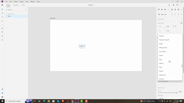 Figma + Adobe XD Bootcamp: Learn UI/UX Design A–Z" – Screenshot 1
