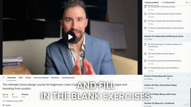 Canva Design Masterclass | Learn Canva Step-by-Step in 2025 – Screenshot 4