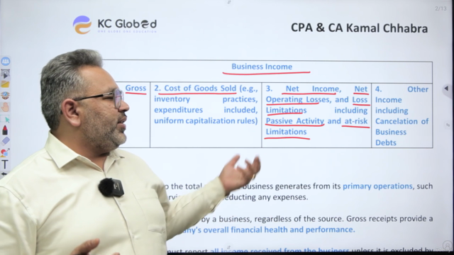US Business Taxation: Business Income – Screenshot 4