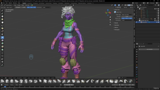 Création de personnage pour Unreal Engine – Screenshot 2