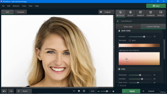 Aprenda Retoque Avançado de Fotos com o Photo Diva 5.0 AI – Screenshot 1