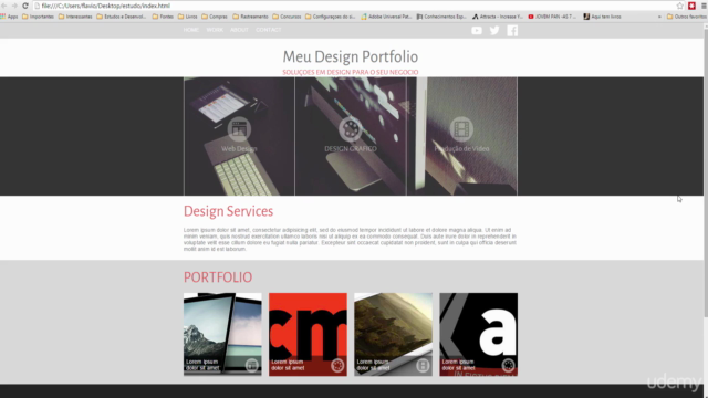 Curso Completo de Sites Responsivos – Screenshot 1