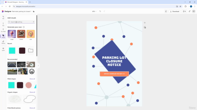 Learning Microsoft Designer from Scratch – Screenshot 4
