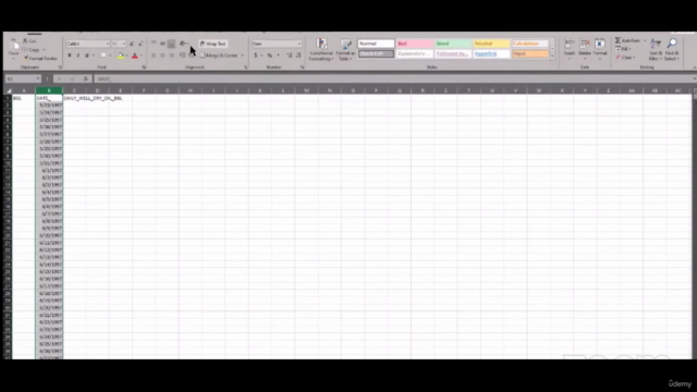 Excel Spreedshet for Oil&Gas – Screenshot 1