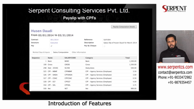 ODOO Singapore Localization – Screenshot 3