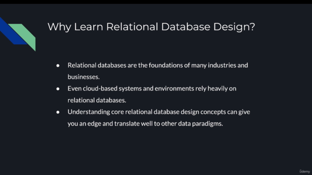 Relational Database Design Bootcamp – Screenshot 3