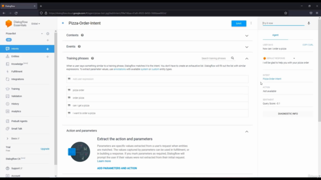 Mastering Dialogflow Build Smart Chatbots with Google AI – Screenshot 1
