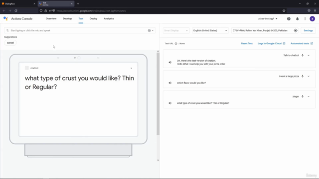 Mastering Dialogflow Build Smart Chatbots with Google AI – Screenshot 2