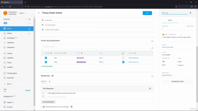 Mastering Dialogflow Build Smart Chatbots with Google AI – Screenshot 4