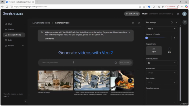 Create a Fantasy Movie Scene with Google AI Studio – Screenshot 2