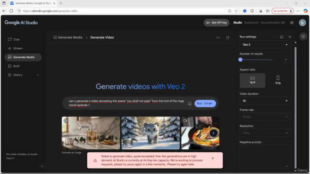 Create a Fantasy Movie Scene with Google AI Studio – Screenshot 4
