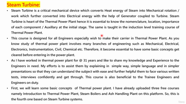 Steam Turbine Cycles in Thermal Power Plant – Screenshot 2