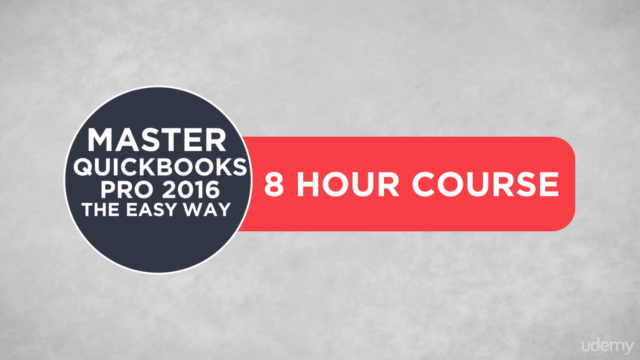 QuickBooks Pro 2016 Training: Manage Small Business Finances – Screenshot 1