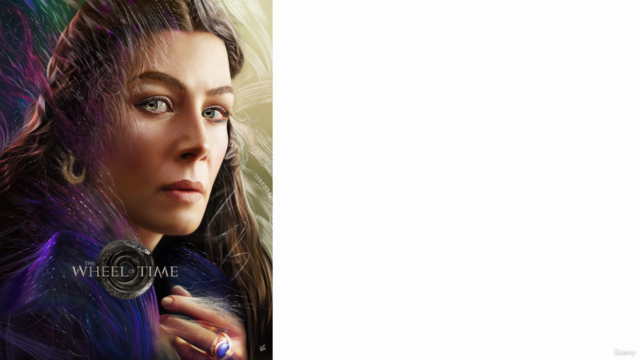 Paint Digital Portraits: Amazing Illustrations in Photoshop – Screenshot 3